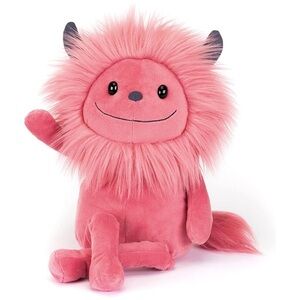 JELLYCAT Watermelon Pink Jinx Stuffed Animal Monster NWT Super Soft 16” tall